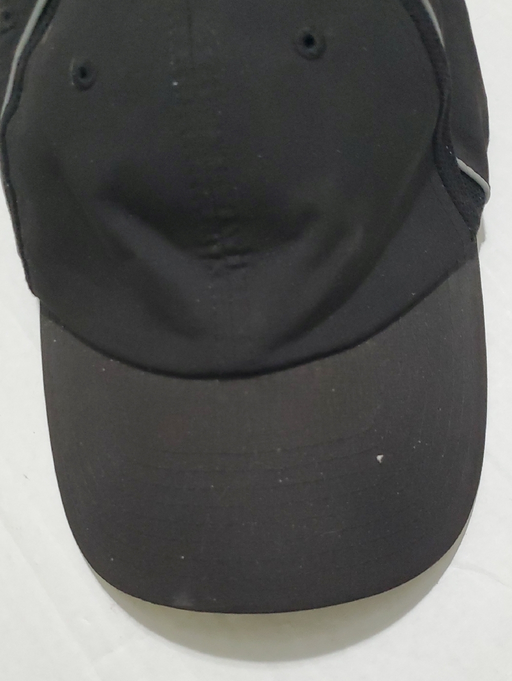 Forever 21 Classic Black Lightweight Baseball Cap With Gray Piping Sports - Picture 3 of 7